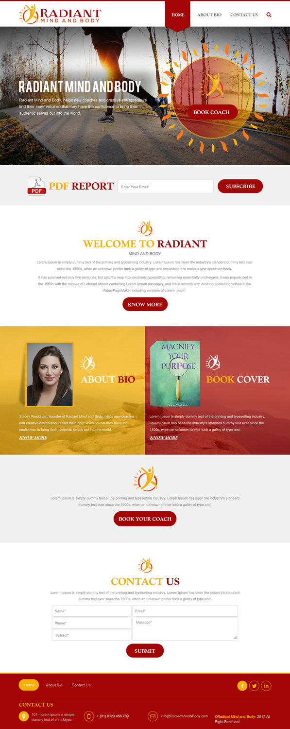 Web Design by rightway for this project | Design #13893118