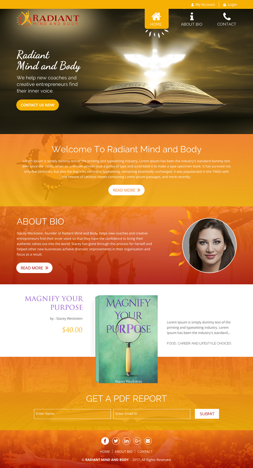 Web Design by rightway for this project | Design #13893124
