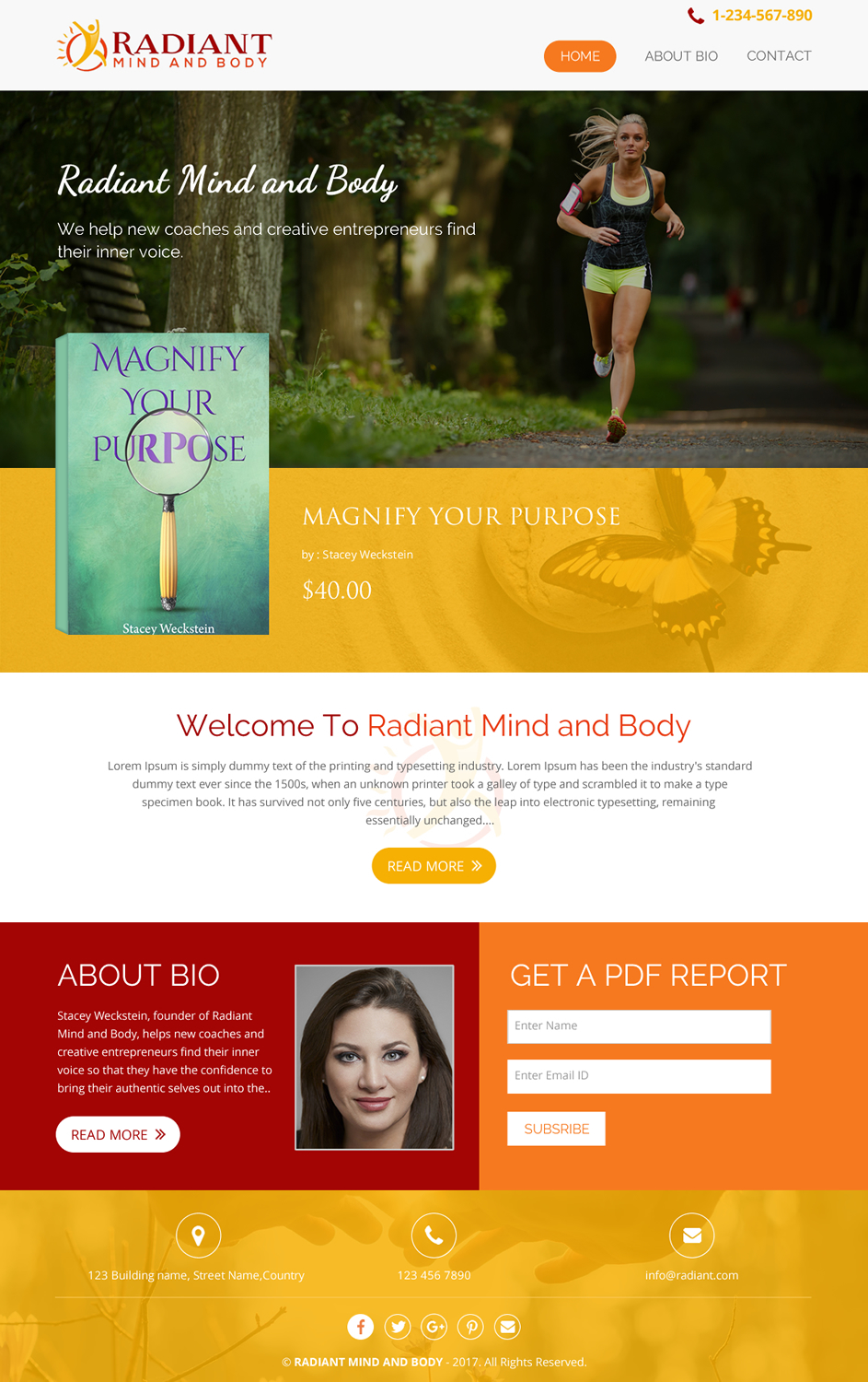 Web Design by rightway for this project | Design #13893140