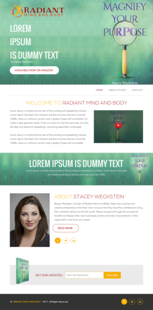 Web Design by rightway for this project | Design: #13893681