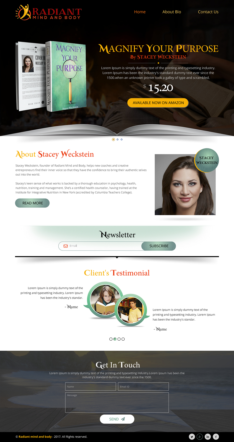 Web Design par rightway pour ce projet | Design #13998728
