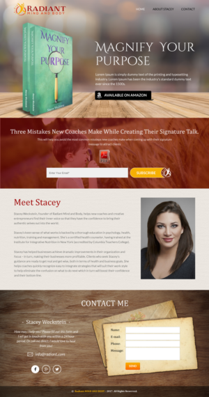 Web Design by rightway for this project | Design: #14096621