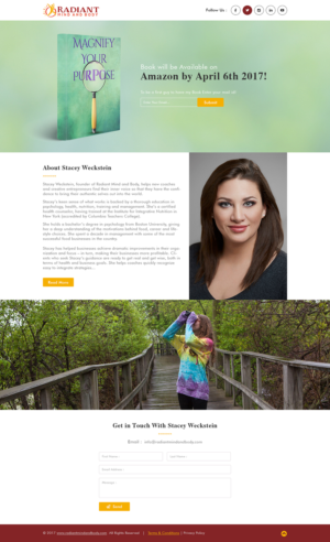 Magnify Your Purpose - book web site | Web Design by Ved Web Services