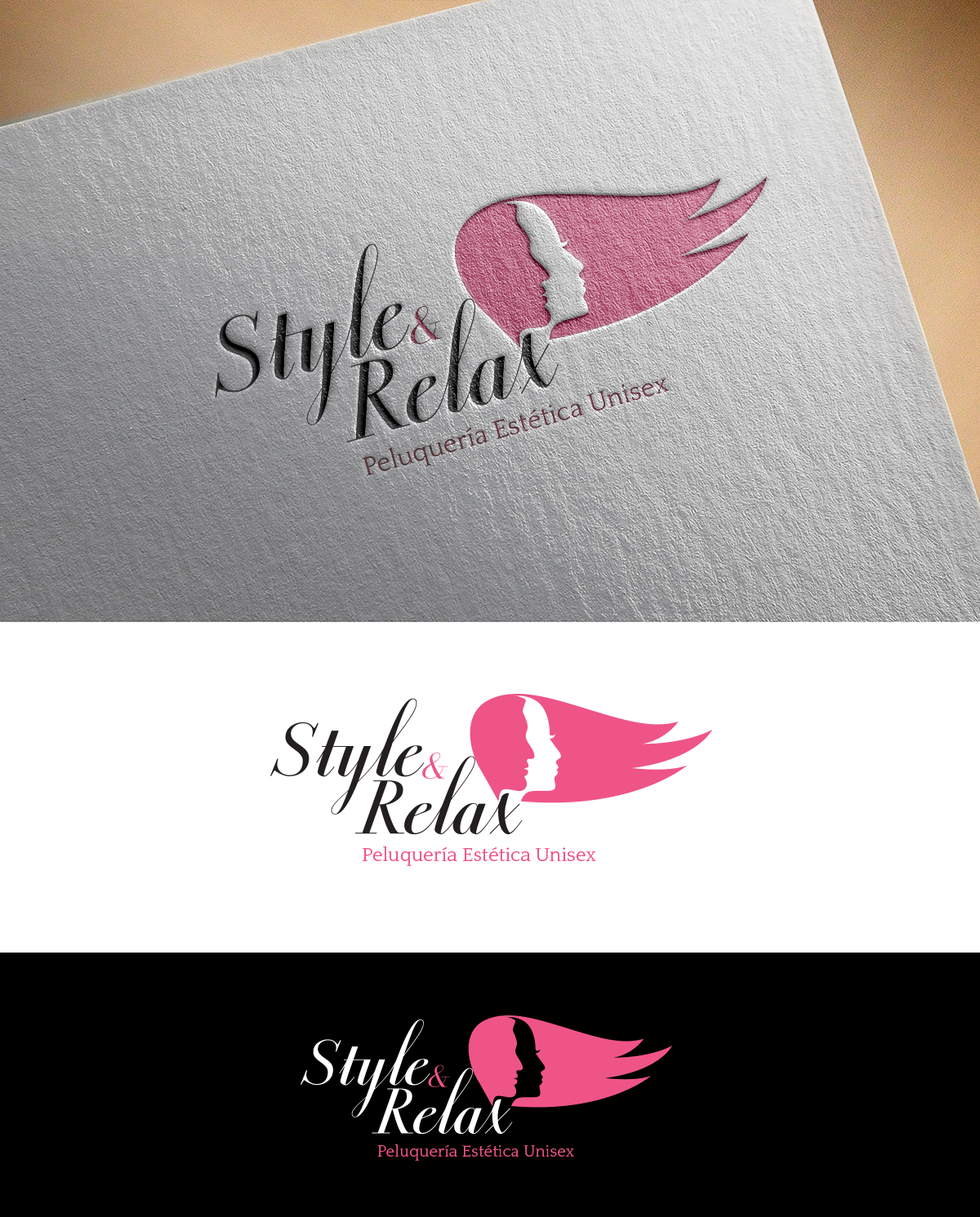 Logo Design by cracuz09 for Peluqueria Style & Relax | Design #13931167