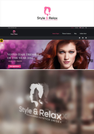 Logo Design by rddesign1992 for Peluqueria Style & Relax | Design: #13899498