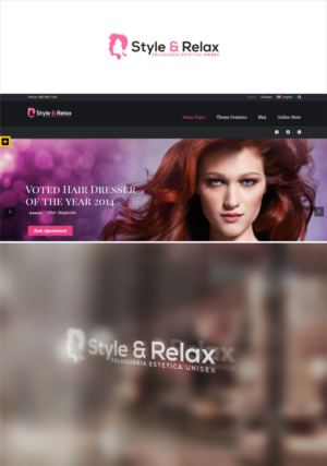 Logo Design by rddesign1992 for Peluqueria Style & Relax | Design: #13912095