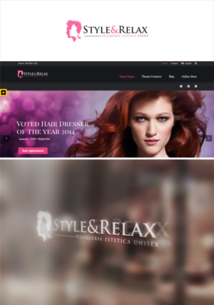 Logo Design by rddesign1992 for Peluqueria Style & Relax | Design: #13930577