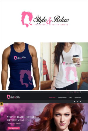 Logo Design by rddesign1992 for Peluqueria Style & Relax | Design: #13960179