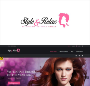 Logo Design by rddesign1992 for Peluqueria Style & Relax | Design: #13965503