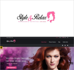 Logo Design by rddesign1992 for Peluqueria Style & Relax | Design: #13965504