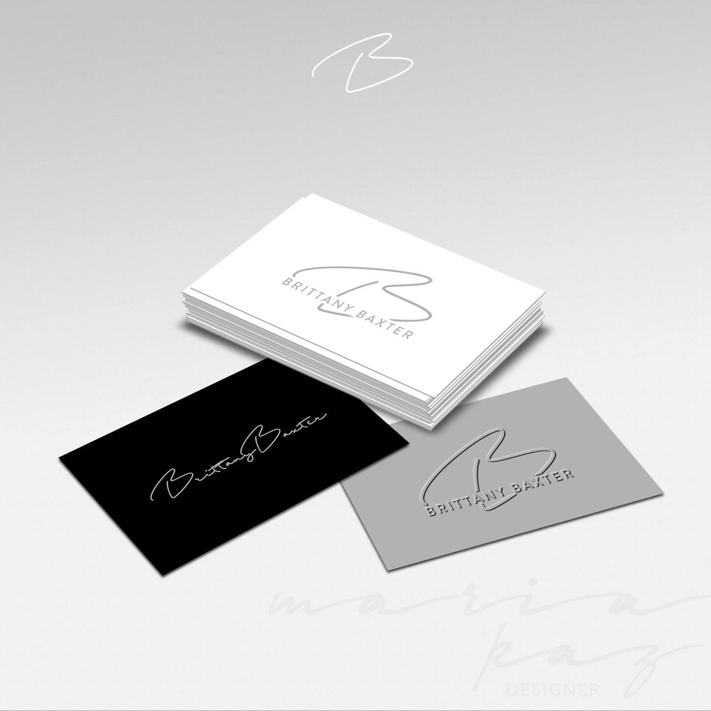 Logo Design by maria-kaz for Brittany Baxter | Design #14015478