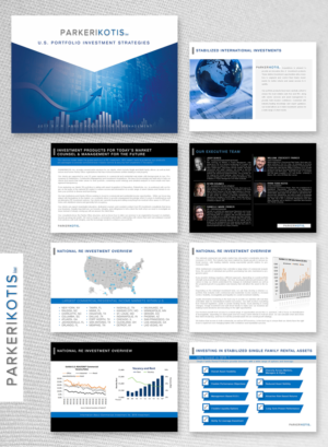 Brochure Design by - SWING - for Parker Kotis | Design #13888818