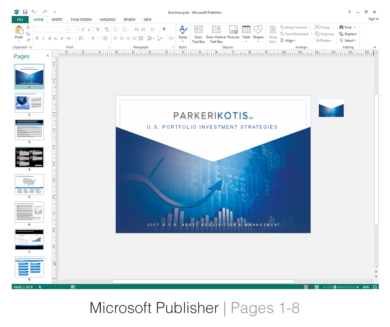 Brochure Design by - SWING - for Parker Kotis | Design #13888873