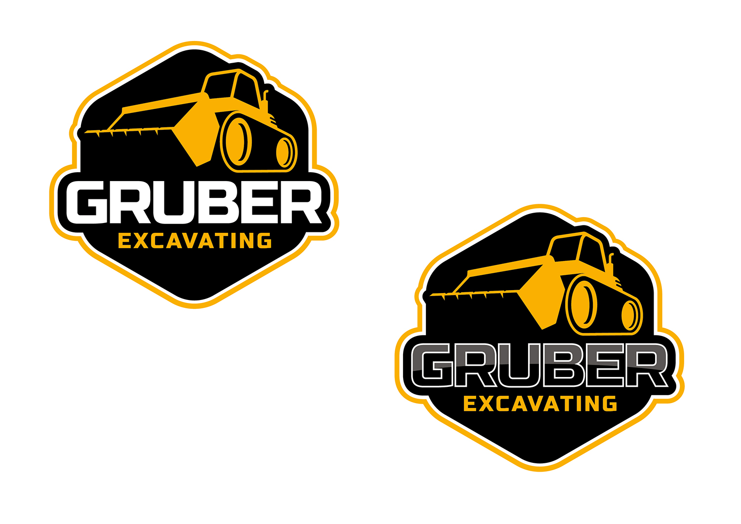 Logo Design by Channel Studio for Gruber Excavating | Design #14241736