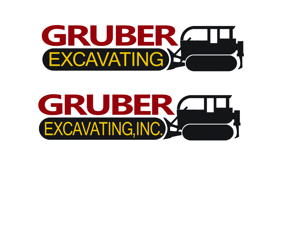 Logo-Design von Hot Rod für Gruber Excavating | Design #13933035