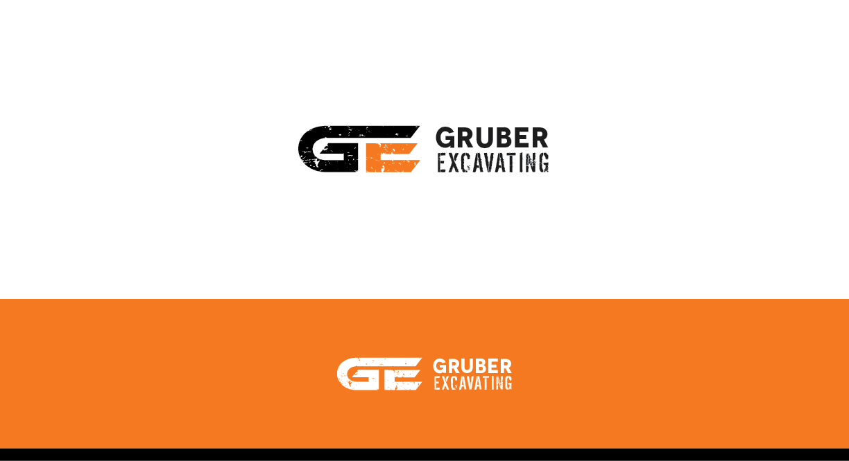 Logo Design by Knockout for Gruber Excavating | Design #14193464