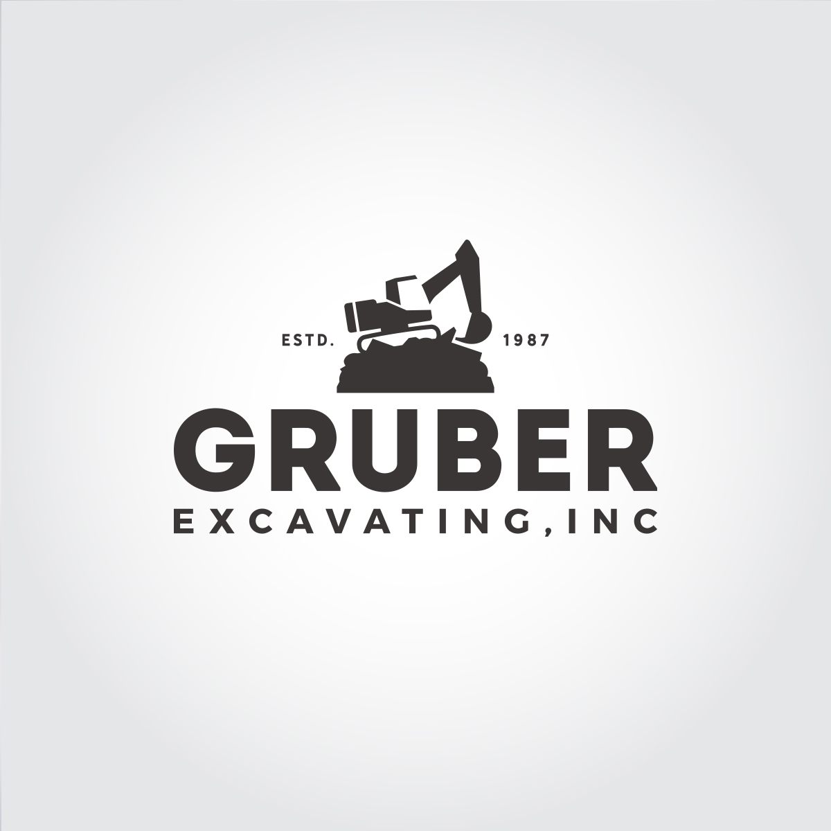 Logo Design by Magnolia S for Gruber Excavating | Design #14243470