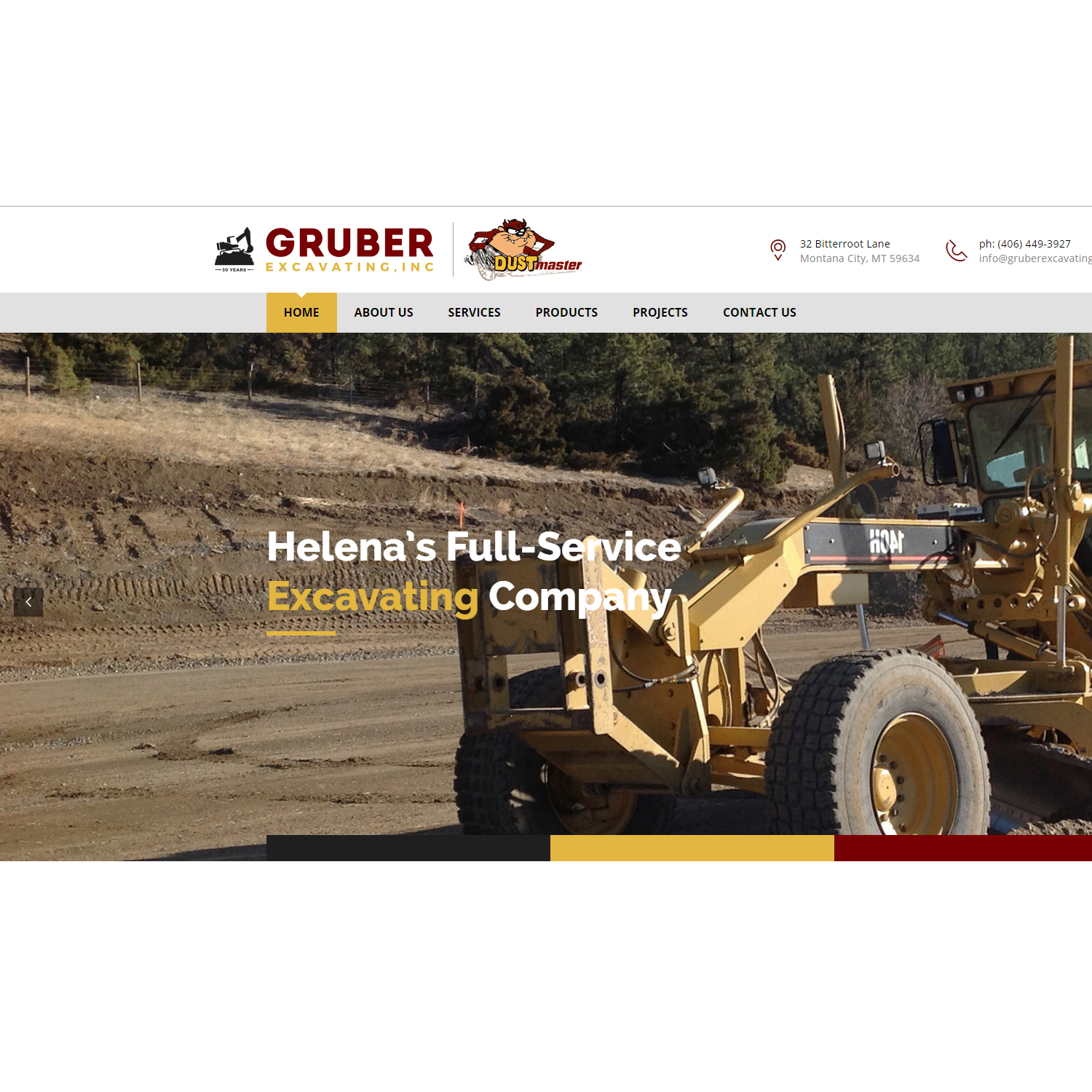 Logo Design by Magnolia S for Gruber Excavating | Design #14243471