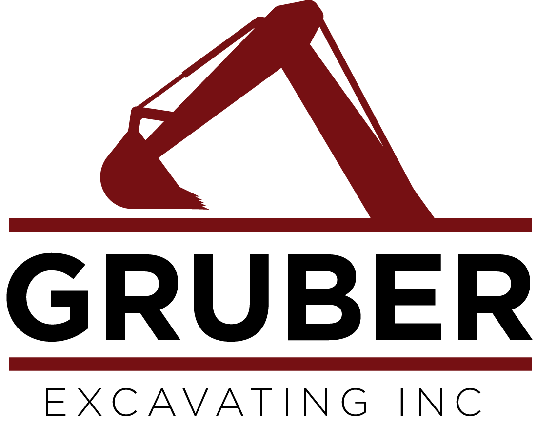 Logo Design by mkjensen89 for Gruber Excavating | Design #14013627