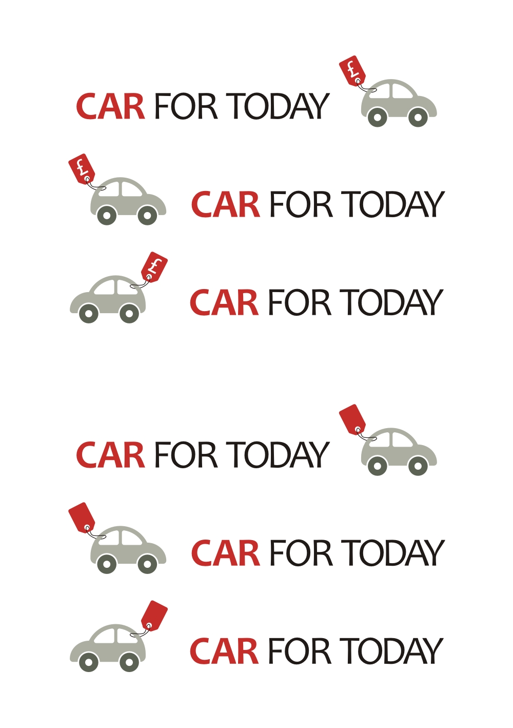 Logo Design by In2Graphics for Car For Today | Design #34758