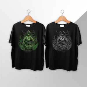 Retro/Vintage t-shirt // a design that pops and stand out on a dark shirt incorporating the logo  | T-Shirt-Design von S-Square
