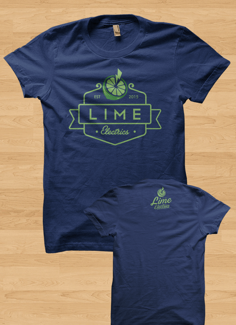 T-shirt Design by cithuwill for Lime Electrics | Design #13952281