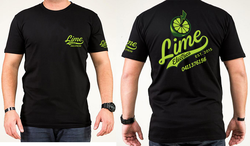 T-shirt Design by Pranit for Lime Electrics | Design: #13973507