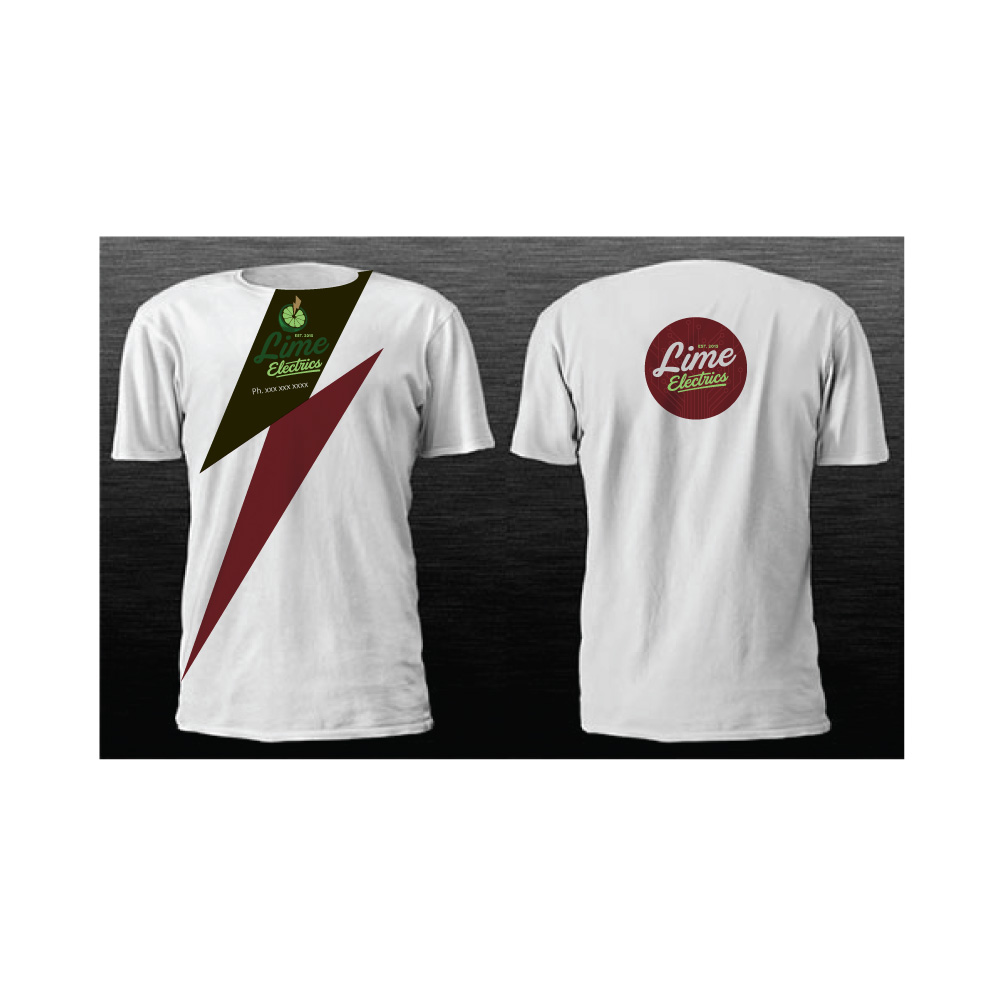 T-shirt Design by Logicspider for Lime Electrics | Design #13957828