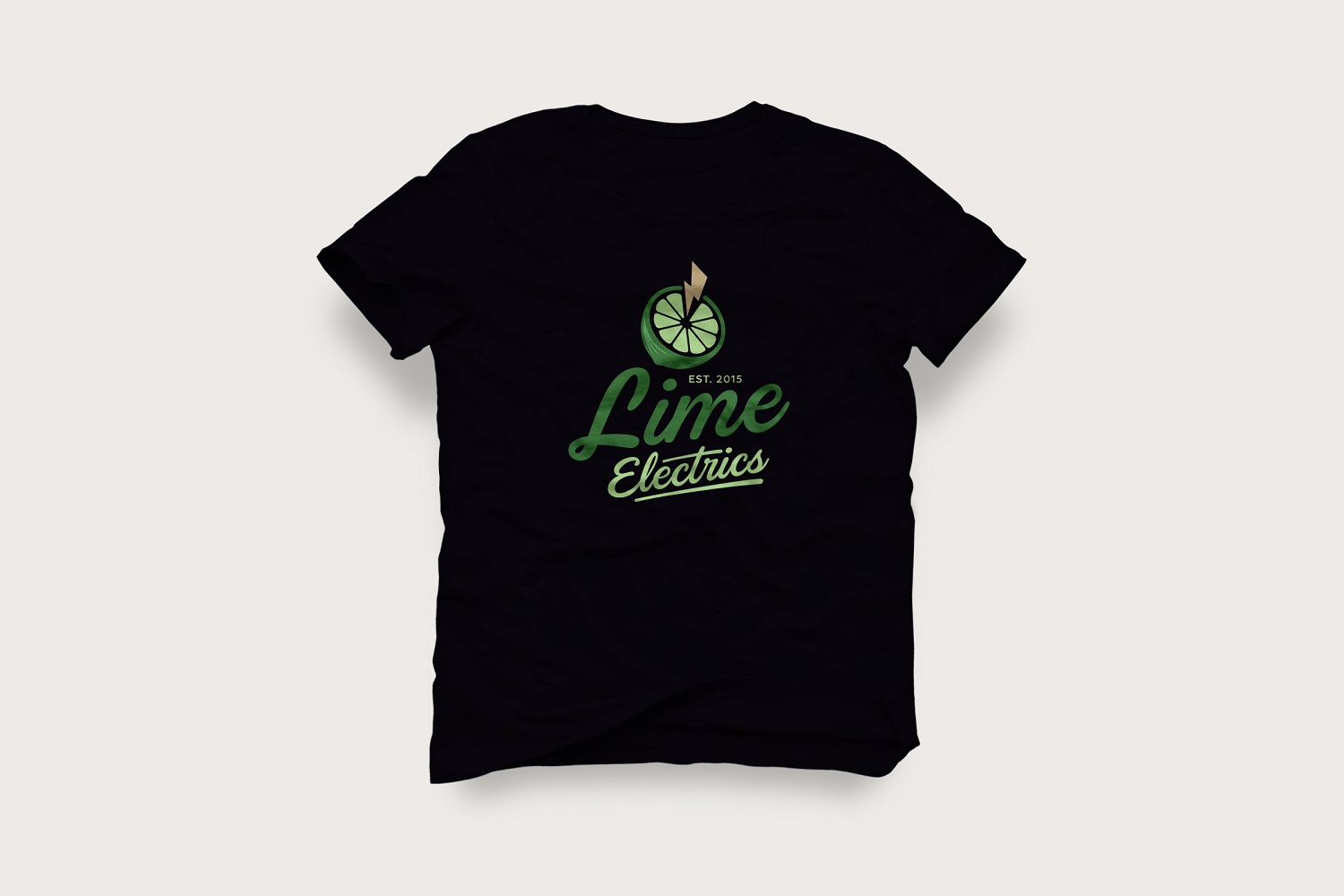 T-shirt Design by chez16 for Lime Electrics | Design #13995136
