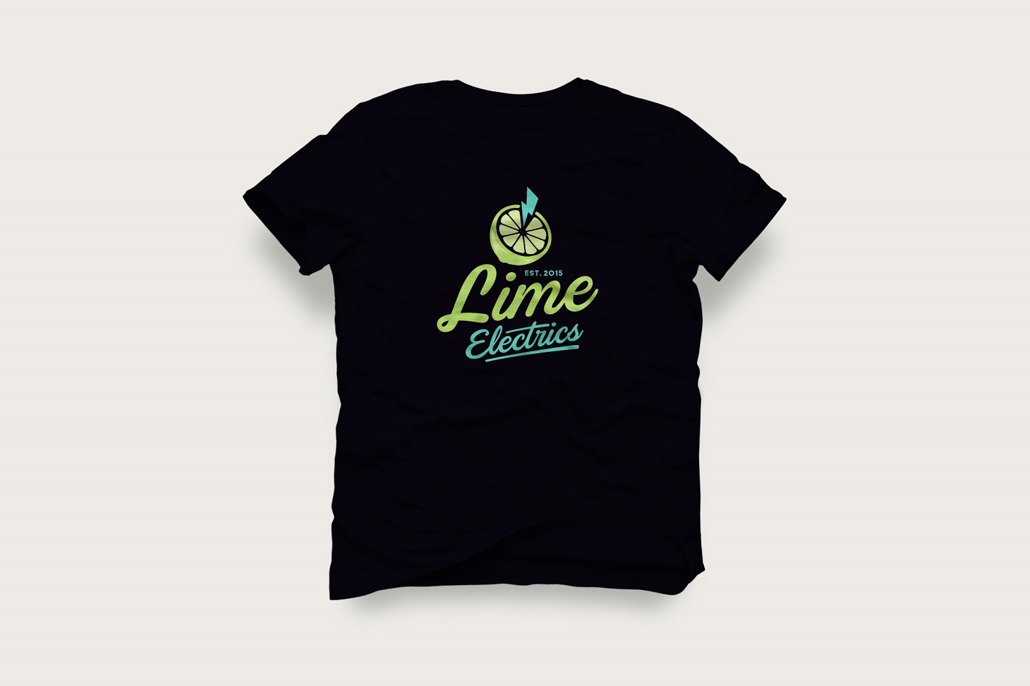 T-shirt Design by chez16 for Lime Electrics | Design #13995184