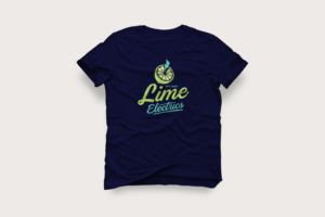 Diseño de Camiseta por chez16 para Lime Electrics | Diseño: #13995201