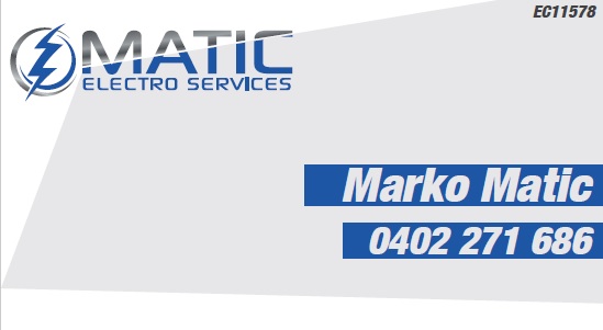 Diseño de Tarjeta de Presentación por ndjuranovic2708 para Matic Electro Services | Diseño #13890567