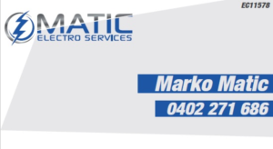 Diseño de Tarjeta de Presentación por ndjuranovic2708 para Matic Electro Services | Diseño: #13890567