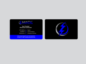 Diseño de Tarjeta de Presentación por Creations Box 2015 para Matic Electro Services | Diseño: #13909099