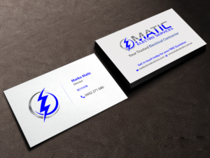 Design de Carte de Visite par Creations Box 2015 pour Matic Electro Services | Design : #13909796