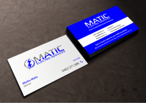 Design de Carte de Visite par Creations Box 2015 pour Matic Electro Services | Design : #13909798
