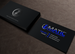 Business Card Design by Brand aid for Matic Electro Services | Design #13906657