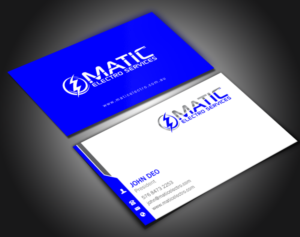 Visitenkarten-Design von Brand aid für Matic Electro Services | Design: #13906699