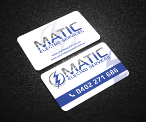 Business Card Design by Graphic Flame for Matic Electro Services | Design: #13905998