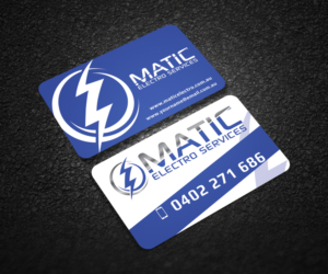 Diseño de Tarjeta de Presentación por Graphic Flame para Matic Electro Services | Diseño: #13906001
