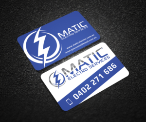 Diseño de Tarjeta de Presentación por Graphic Flame para Matic Electro Services | Diseño: #13906008