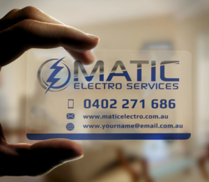 Diseño de Tarjeta de Presentación por Graphic Flame para Matic Electro Services | Diseño: #13906019