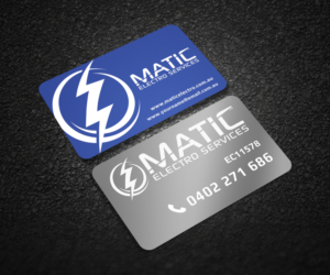 Diseño de Tarjeta de Presentación por Graphic Flame para Matic Electro Services | Diseño: #13917324