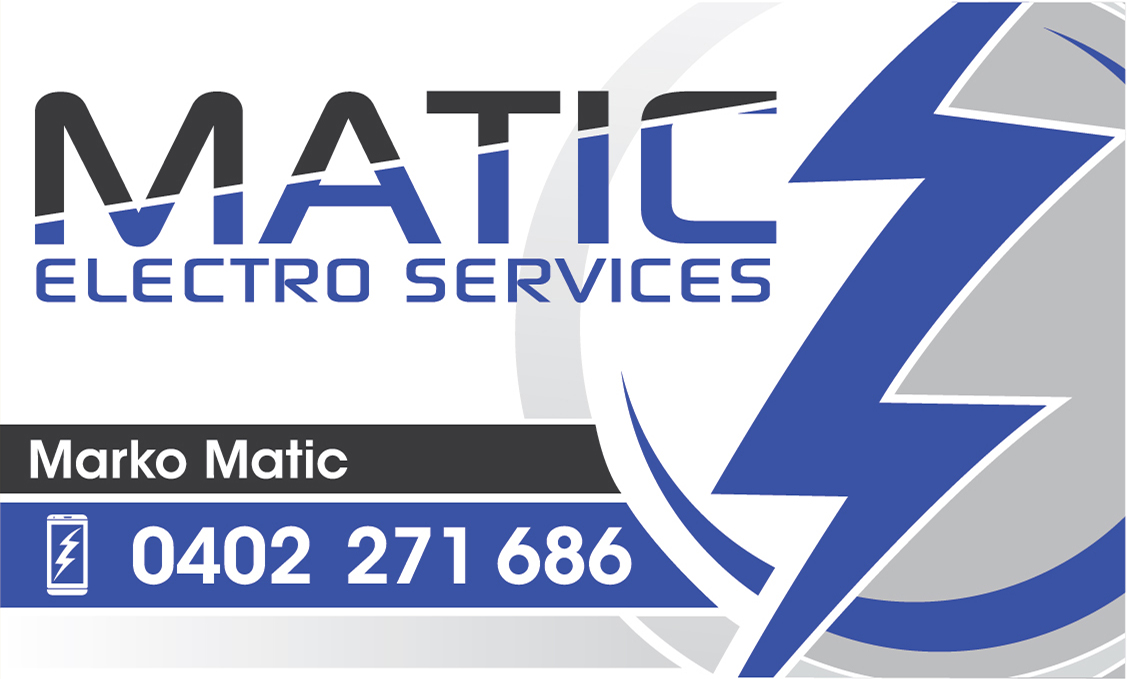 Diseño de Tarjeta de Presentación por RetroDesign para Matic Electro Services | Diseño #13947576
