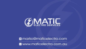 Diseño de Tarjeta de Presentación por sakshiparasher para Matic Electro Services | Diseño: #13898522