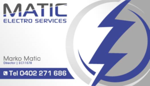 Diseño de Tarjeta de Presentación por sakshiparasher para Matic Electro Services | Diseño: #13898523