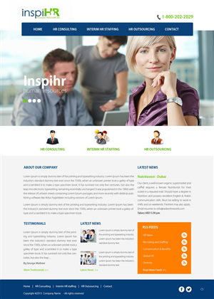 Web Design by pb for this project | Design: #2495332