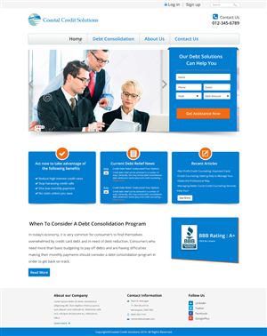 Wordpress Design by CoolDesignz for this project | Design: #4308686