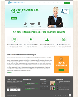 Wordpress Design by J. Chaturvedi for this project | Design: #4303213