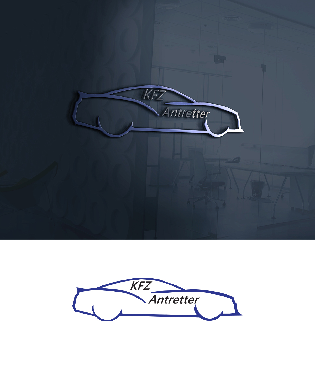 Logo Design by supercreative for KFZ Antretter | Design #13889554